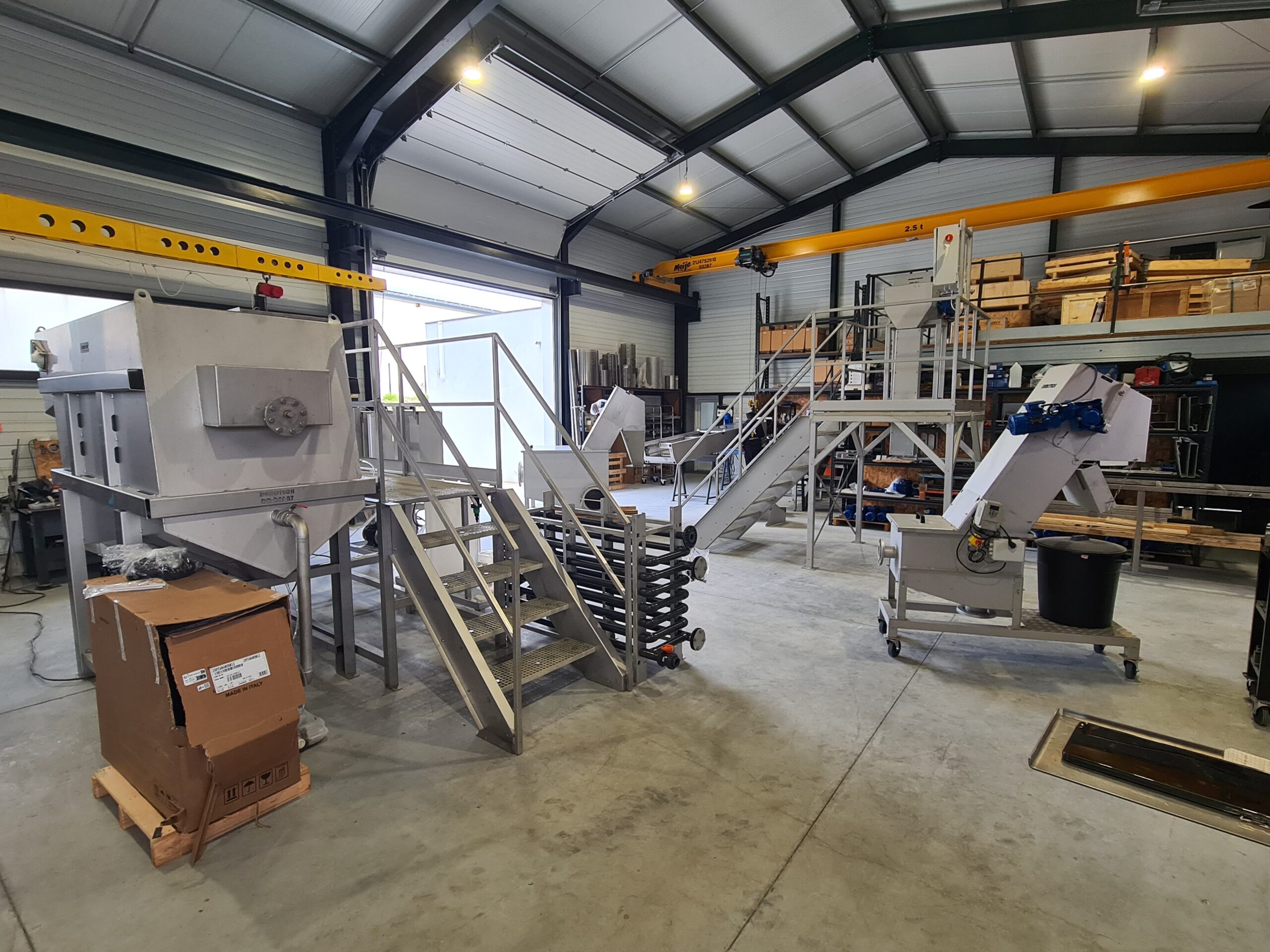 Equipements DUMOTECH prêts pour livraison