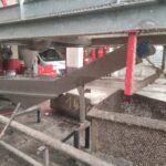 Classificateur à sables installé sur effluents de papeterie
