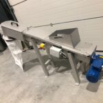 Compacteur incliné DM-CV en attente d'expédition pour livraison sur STEP de NYER