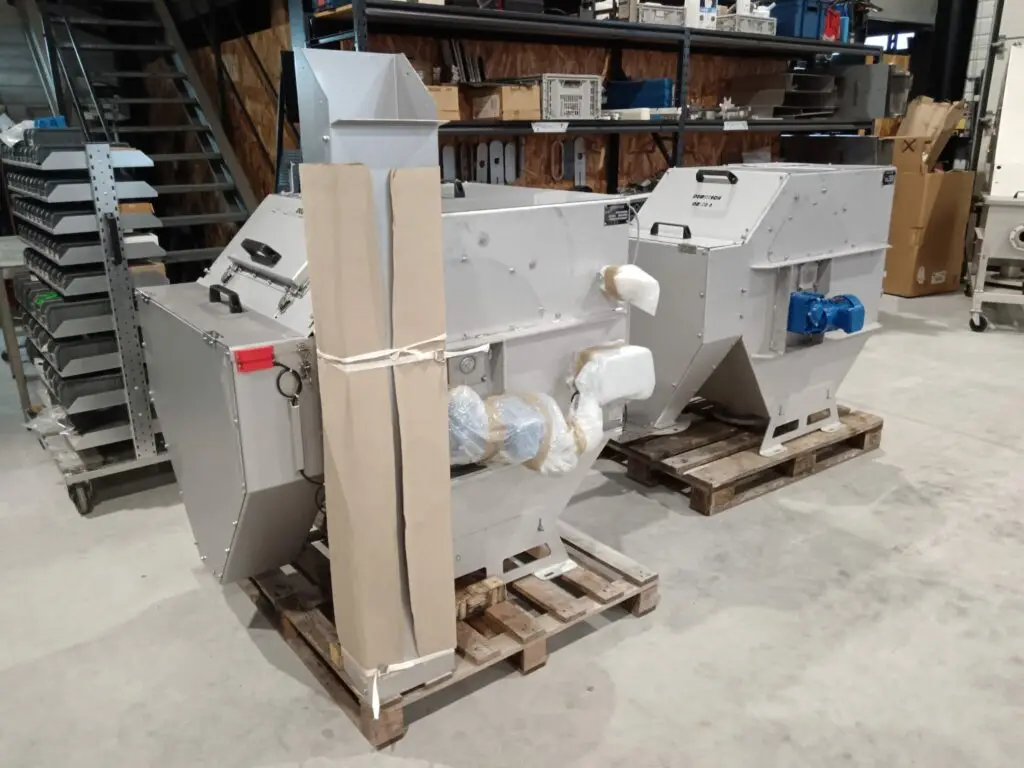 tamis rotatifs DM-TR à l'expédition