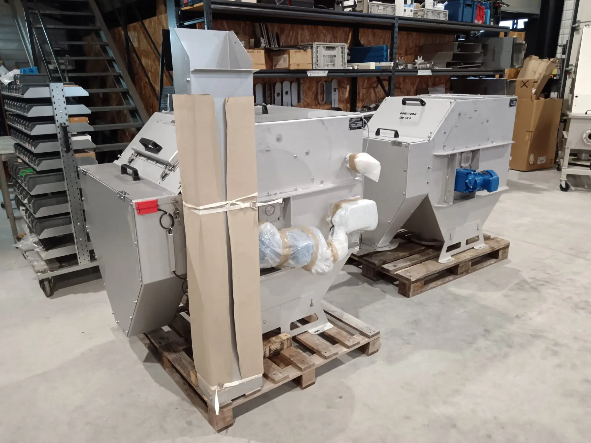 tamis rotatifs DM-TR à l'expédition