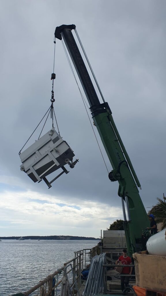Gruttage d'un flottateur à air dissous DUMOTECH